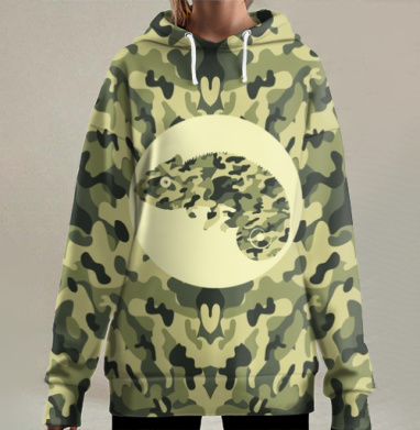 Хамуфляж, Hoodie Long Oversize 3D