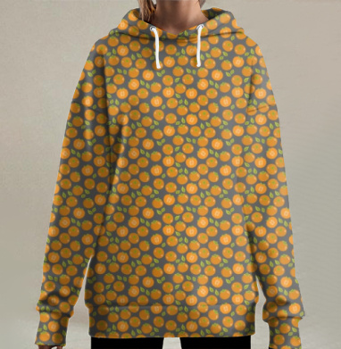 Хурма, Hoodie Long Oversize 3D