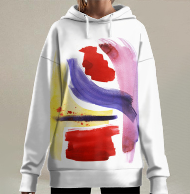 Яркий день, Hoodie Long Oversize 3D