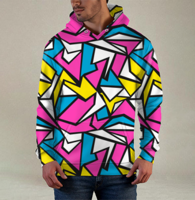Абстрактный паттерн в стиле восьмидесятых - acidmagenta