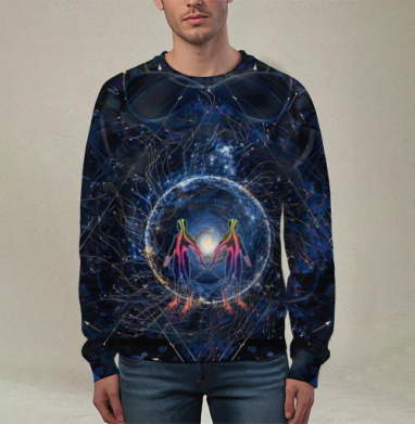 Сверхновая, Свитшот мужской 3D