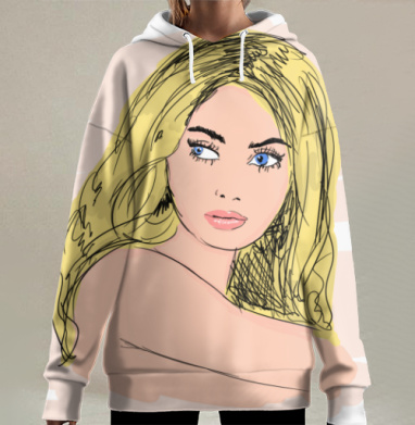 Анжелика - маркиза Ангелов, Hoodie Long Oversize 3D