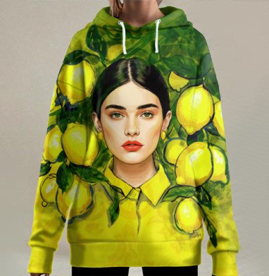 Дольче, Hoodie Long Oversize 3D