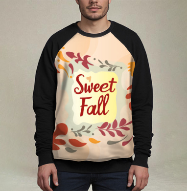 Фотография футболки Осенние листья мягко падают под Sweet Fall
