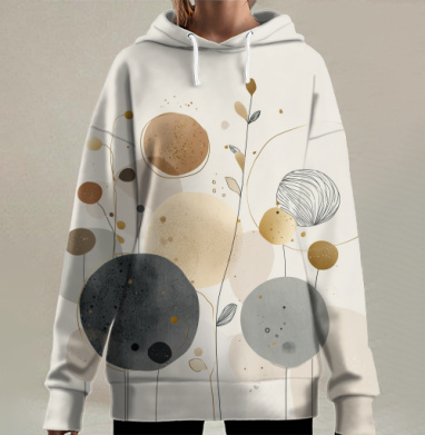 Гармония сфер, Hoodie Long Oversize 3D