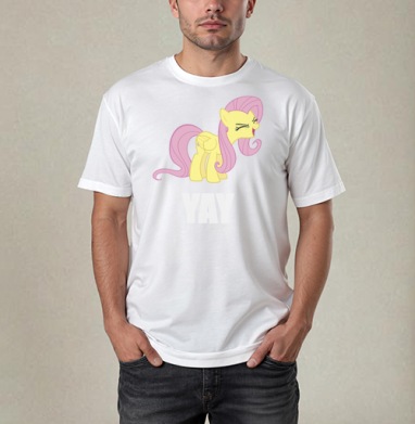 принт, Футболка / Мужчинам / Pure / Белая / C принтом