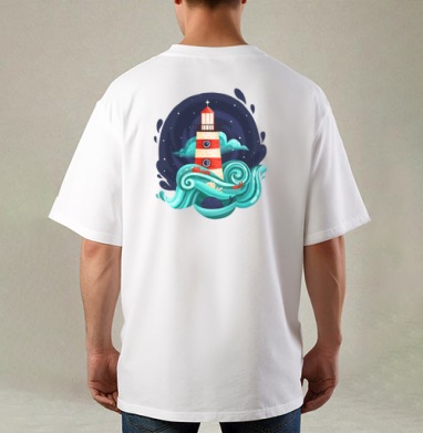Маяк и море - Магазин футболок Lighthouse