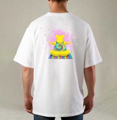 Осознанный медведь - Магазин футболок DariaDaTipina