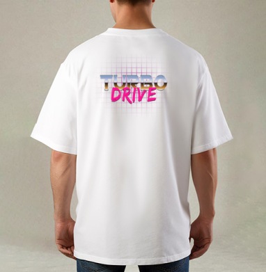 Turbo Drive / Турбо-драйв - Магазин футболок Kiboune - Дизайнерские принты
