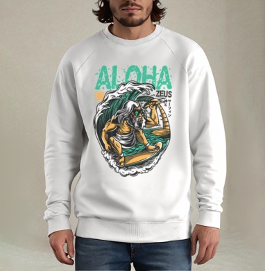 Aloha Zeus / Алоха Зевс - Мужские Свитшоты