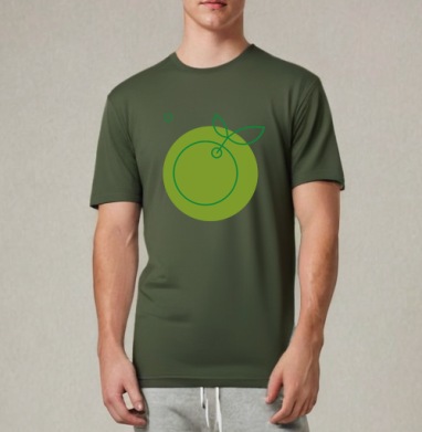 Эко-невидаль четыре, Футболка мужская REGULAR темный хаки