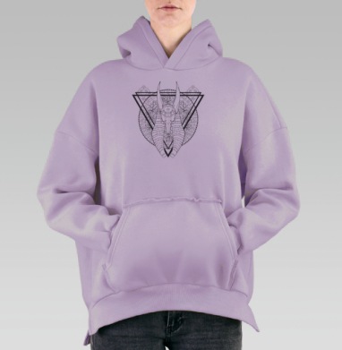 Анубис, Hoodie Oversize Fiolet, утепленная