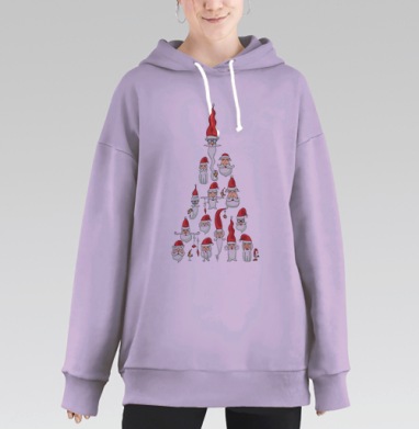 Дедморозоель, Hoodie Long Oversize Fiolet