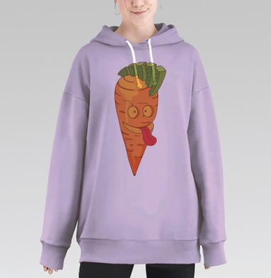 Ирокез!, Hoodie Long Oversize Fiolet