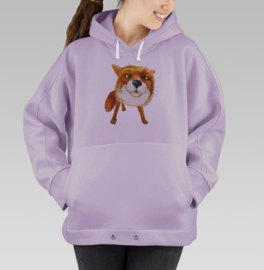 Лисяка удивляка, Hoodie Oversize Fiolet