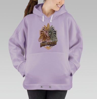 Мертвая царевна, Hoodie Oversize Fiolet
