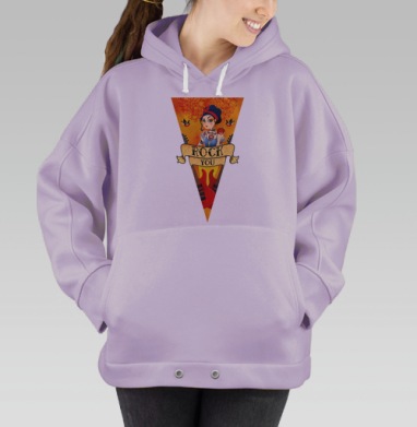 Рок принцесса, Hoodie Oversize Fiolet