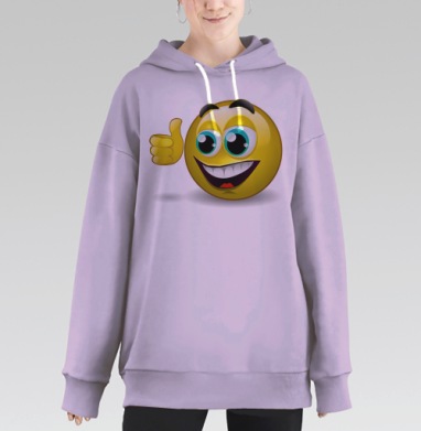 Самоделка, Hoodie Long Oversize Fiolet
