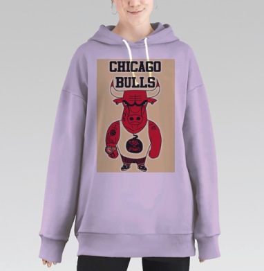 Самоделка, Hoodie Long Oversize Fiolet
