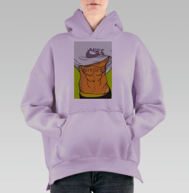 Самоделка, Hoodie Oversize Fiolet, утепленная
