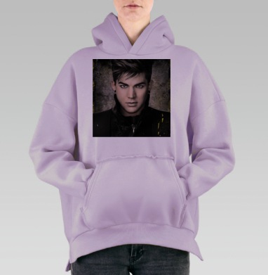 Самоделка, Hoodie Oversize Fiolet, утепленная