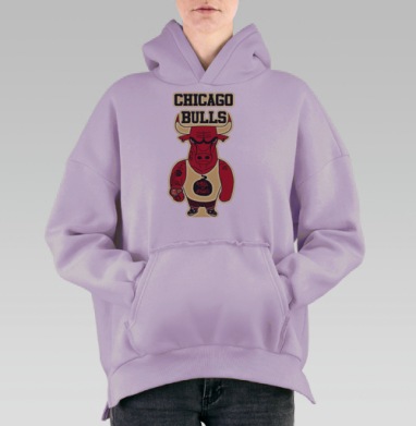 Самоделка, Hoodie Oversize Fiolet, утепленная