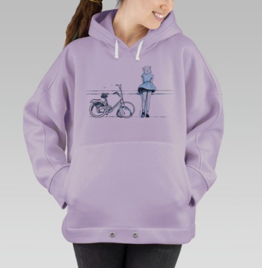 Счастье, Hoodie Oversize Fiolet