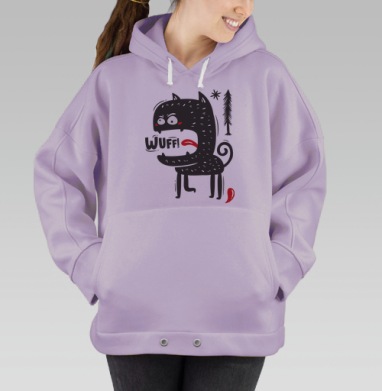 Собакен, Hoodie Oversize Fiolet