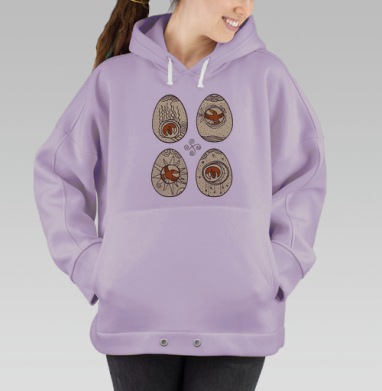Весна воронов, Hoodie Oversize Fiolet