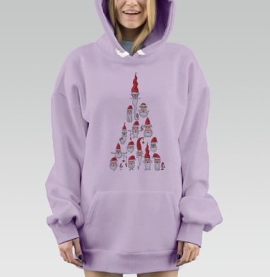 Дедморозоель, Hoodie Mjhigh Dig Mel, Fiolet, утепленная