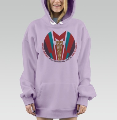 Геометрическая стильная буква М с яркими цветами на фоне mary jane community boys girls original, Hoodie Mjhigh Dig Mel, Fiolet, утепленная