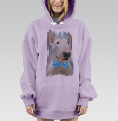 Истинный джентльмен, Hoodie Mjhigh Dig Mel, Fiolet, утепленная
