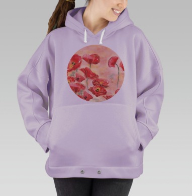 Маки, Hoodie Oversize Fiolet