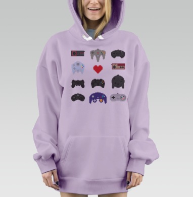 МОЕ ДЕТСТВО, Hoodie Mjhigh Dig Mel, Fiolet, утепленная