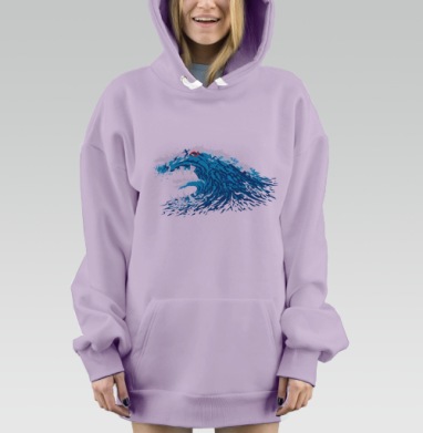 На холке Левиафана, Hoodie Mjhigh Dig Mel, Fiolet, утепленная