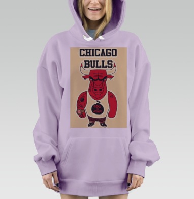 Самоделка, Hoodie Mjhigh Dig Mel, Fiolet, утепленная