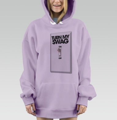 Самоделка, Hoodie Mjhigh Dig Mel, Fiolet, утепленная