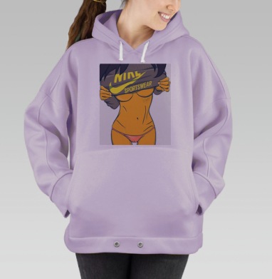 Самоделка, Hoodie Oversize Fiolet