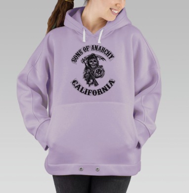 Самоделка, Hoodie Oversize Fiolet