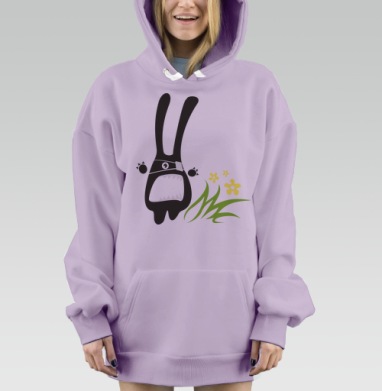 Весеннее обострение, Hoodie Mjhigh Dig Mel, Fiolet, утепленная