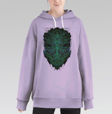 Алиен тим, Hoodie Long Oversize Fiolet