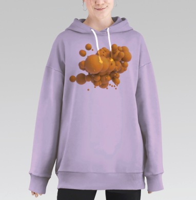 Апельсин, Hoodie Long Oversize Fiolet