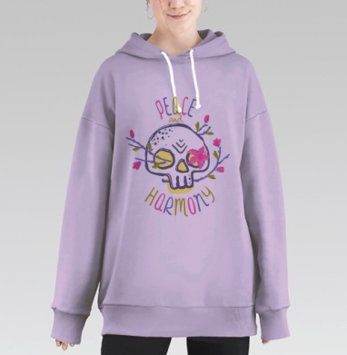 Цвети, Hoodie Long Oversize Fiolet
