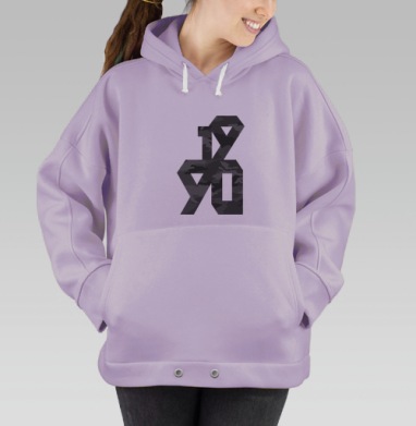 Девяностый, Hoodie Oversize Fiolet