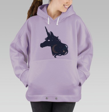 Единочь, Hoodie Oversize Fiolet