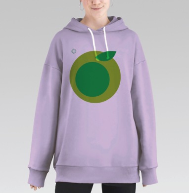 Эко-невидаль, Hoodie Long Oversize Fiolet