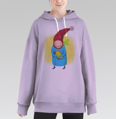 Гномус, Hoodie Long Oversize Fiolet