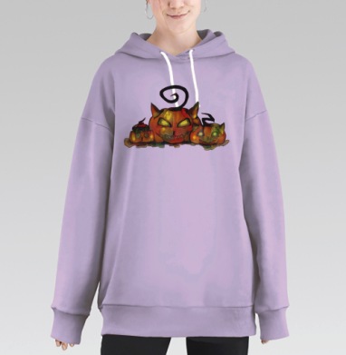 Котыквы, Hoodie Long Oversize Fiolet