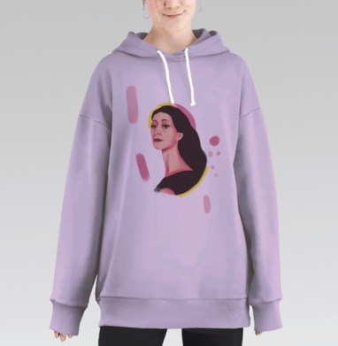 Майя, Hoodie Long Oversize Fiolet