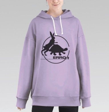 Ошибка 69, Hoodie Long Oversize Fiolet